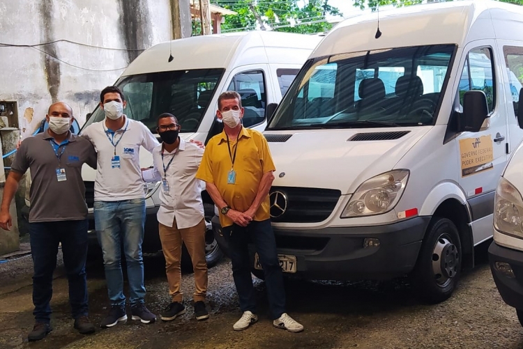 Aferição de tacógrafos de vans e caminhões.