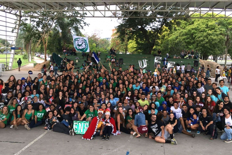 A edição de 2018.2 do Acolhimento Estudantil contou com a participação de cerca de 1500 alunos.