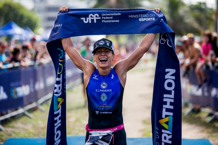 vencedora do Triathlon