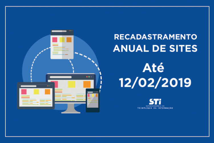 Recadastramento de sites UFF