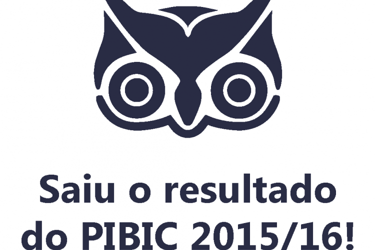 Saiu o resultado do PIBIC 2015/2016