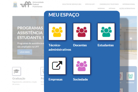 Conteúdo distribuído para diferentes públicos