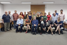 Foto dos integrantes da gestão 2022-2026