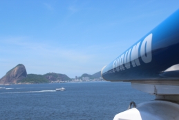 Radar Banda-X instalado no telhado do prédio do curso de Geociências