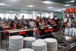 foto do bandejão da UFF