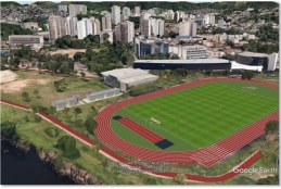 Projeto da Pista de Atletismo no Campus do Gragoatá
