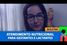Boletim Unitevê - Atendimento nutricional para gestantes e lactantes