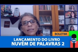 Boletim Unitevê - Lançamento do livro "Nuvem de Palavras volume 2"