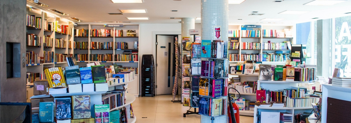 Foto da livraria
