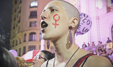 Foto: “O grito da Guerreira”, de autoria de Andreza Azevedo Cunha, discente de graduação em Sociologia.